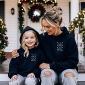 Mommy and me matching hoodies:Celebrate your connection.Mom and mini gift.Matching family look.Mother & daughter set.Mom and son set.