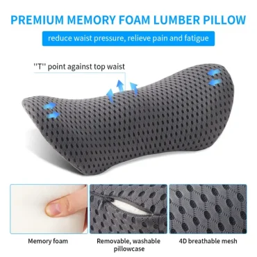 Car Lumbar Pillow – Low Back Pain Relief for Car Drivers Car Lumbar Pillow – Low Back Pain Relief for Car Drivers