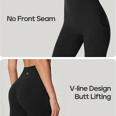 Buttery Soft Anti Saggy-butt Leggings with Pockets – ✨ Tummy Control & 🍑 Butt-Lifting for Women